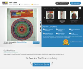 Marklabels.in(Mark Labels) Screenshot