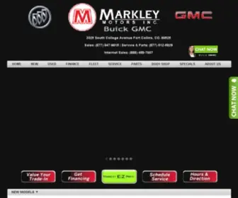 Markleygm.com Screenshot