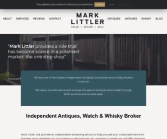 Marklittler.com(Mark Littler) Screenshot