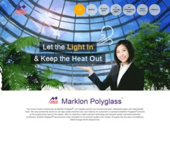 Marklon.com.my(Marklon Polyglass Polycarbonate Solid Sheet) Screenshot