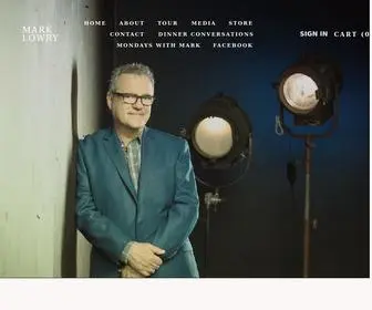 Marklowry.com(Mark Lowry) Screenshot