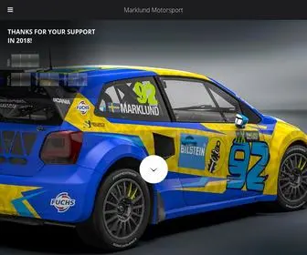 Marklundmotorsport.se(Marklund Motorsport) Screenshot