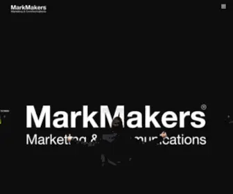 Markmakerskw.com(Marketing & Communications) Screenshot