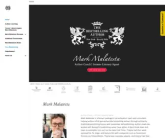 Markmalatesta.com(Former Literary Agent and Former AAR Member) Screenshot