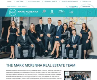 Markmckennateam.com(The Mark McKenna Real Estate Team) Screenshot