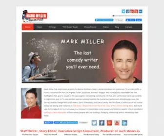 Markmillerhumorist.com(Comedy Writer & Dating Expert) Screenshot