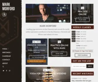 Markmorford.com(Writer & yoga instructor in SF and around the world) Screenshot