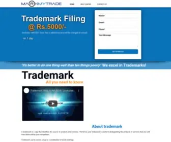 Markmytrade.com(Mark My Trade) Screenshot