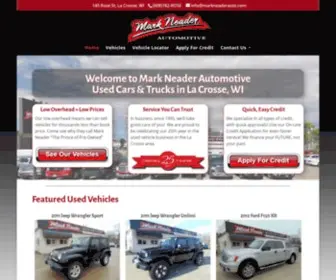 Markneaderauto.com(Used Cars and Trucks in La Crosse) Screenshot