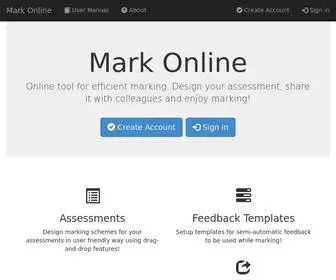 Markonline.net(Mark Online) Screenshot