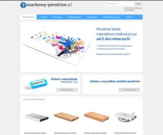 Markowy-Pendrive.pl(Strona główna) Screenshot