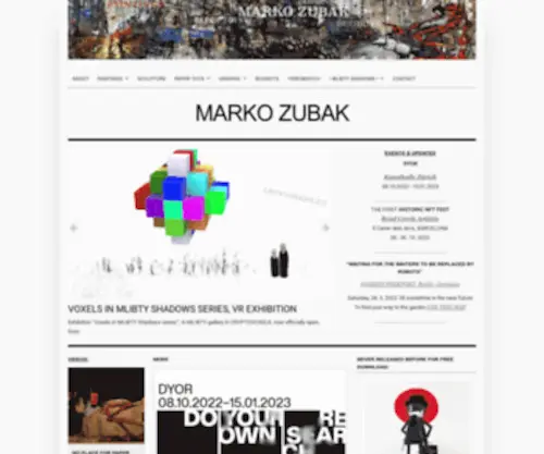 Markozubak.com(Marko Zubak) Screenshot