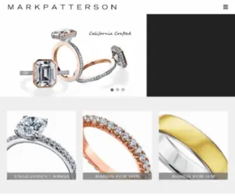 Markpatterson.com(Mark Patterson Engagement Rings) Screenshot