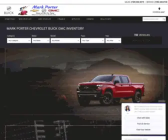 Markportergm.com(MARK PORTER CHEVROLET BUICK GMC) Screenshot