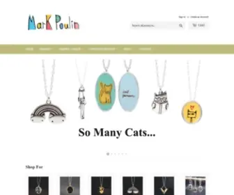 Markpoulin.com(Mark Poulin Jewelry) Screenshot