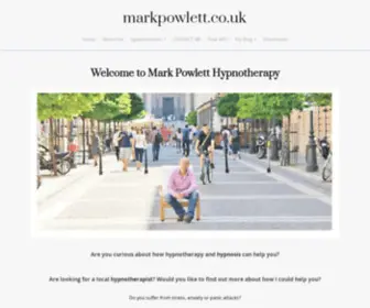 Markpowlett.co.uk(Mark Powlett Hypnotherapist in Redditch helping you to manage anxiety and stress) Screenshot