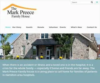 Markpreecehouse.ca(The Mark Preece Family House) Screenshot