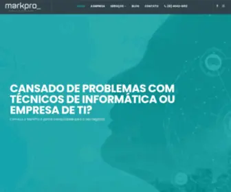 Markpro.com.br(Tecnologia Inteligente) Screenshot