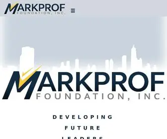 Markprof.org(Developing Future Leaders Today) Screenshot