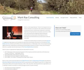 Markrayconsulting.com(Change the Conversation) Screenshot