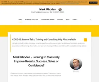 Markrhodes.com(Mark Rhodes) Screenshot