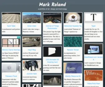 Markroland.com(Mark Roland) Screenshot