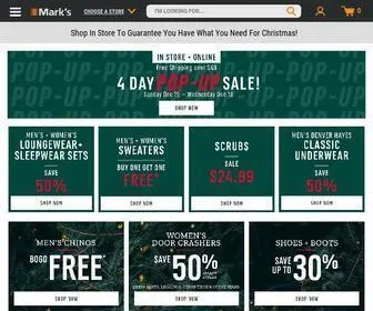 Marks.com(Shop Mark's.com) Screenshot