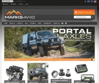 Marks4WD.com(Marks 4WD) Screenshot