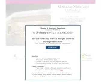 Marksandmorgan.com(Wedding, Engagement & Fashion Jewelry) Screenshot