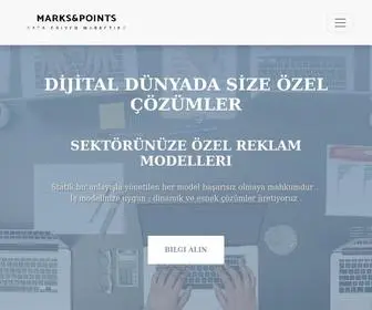 Marksandpoints.com(Data Driven Digital Marketing) Screenshot