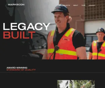 Markscon.com.au(Markscon Pty) Screenshot