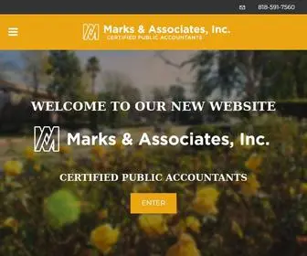 MarkscPas.com(Marks & Associates) Screenshot