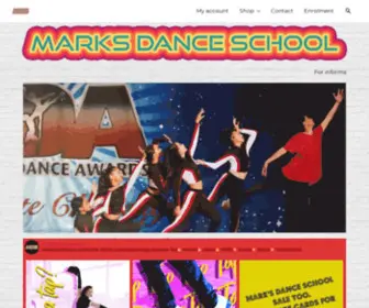 Marksdanceschool.co.za(Marks Dance School) Screenshot