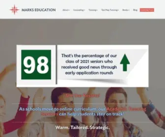 Markseducation.com(Marks Education) Screenshot