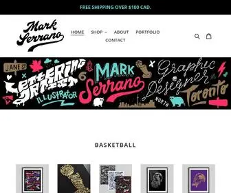 Markserrano.ca(Mark Serrano) Screenshot