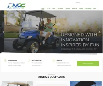 Marksgolfcars.com(Marksgolfcars) Screenshot