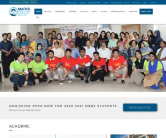 Marksmedicalcollege.edu.bd(marksmedicalcollege) Screenshot