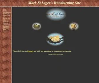 Markstleger.com(Mark St.Leger's) Screenshot