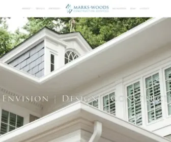 Markswoods.com(Marks-Woods Construction Services) Screenshot