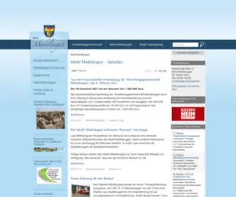 Markt-Marktleugast.de(Markt Marktleugast) Screenshot