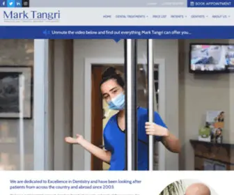 Marktangri.com(Mark Tangri Dental) Screenshot