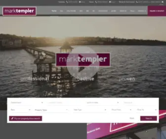 Marktempler.co.uk(Estate Agents in Clevedon) Screenshot