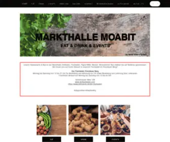 Markthalleberlin.com(Begebt euch auf eine kulinarische Reise in der historischen Markthalle) Screenshot