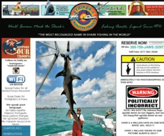 Marktheshark.com(Miami Charter Fishing) Screenshot