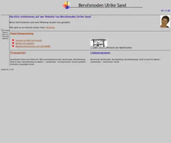 Marktkaufleute.com(Berufsmoden Ulrike Sand) Screenshot