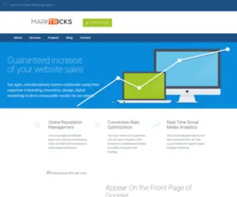 Marktricks.com(Top Rated Digital Marketing agency) Screenshot