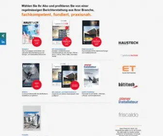 Marktspiegel.ch(Willkommen bei Fachtitel Abobestellung) Screenshot