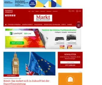 Marktundmittelstand.de(Markt und Mittelstand) Screenshot