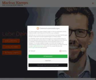 Markus-Kamps.de(Gesunder Schlaf steigert unsere Vitalität) Screenshot