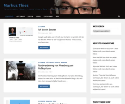 Markus-Thies.de(Markus Thies) Screenshot